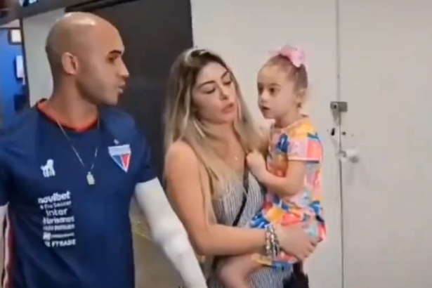 “papai,-machucou-no-trabalho?”,-pergunta-filha-de-jogador-do-fortaleza-apos-ataque