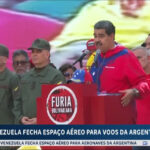 presidente-da-venezuela-fecha-espaco-aereo-para-a-argentina-apos-acusar-o-governo-de-roubar-aviao-estatal