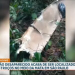 imagens-mostram-destrocos-e-chegada-do-helicoptero-aguia-no-local-da-queda-de-aviao-em-sp