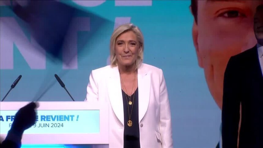 na-franca,-le-pen-convida-“patriotas”-para-construcao-de-um-governo-majoritario