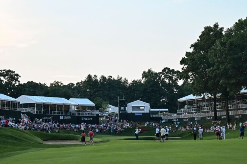 protestos-climaticos-interrompem-jogo-no-ultimo-buraco-de-campeonato-de-golfe