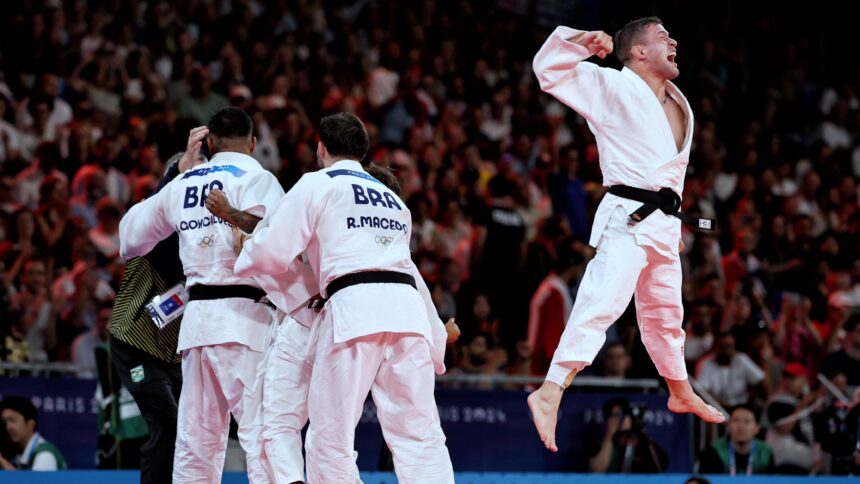 paris-2024:-judo-brasileiro-tem-a-melhor-campanha-em-olimpiadas