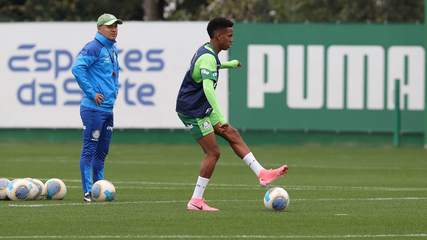 estevao-inicia-transicao-e-pode-reforcar-palmeiras;-mayke-e-felipe-anderson-nao-treinam