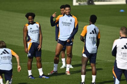 endrick-e-bellingham-mostram-habilidade-em-treino-do-real-madrid;-assista