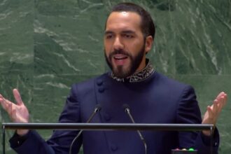 na-onu,-nayib-bukele-destaca-medidas-de-seguranca-controversas-em-el-salvador