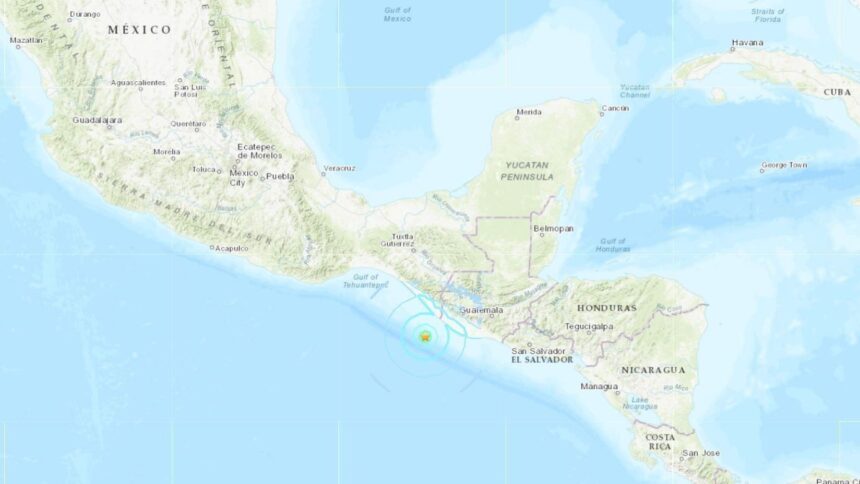 terremoto-de-magnitude-5,8-atinge-costa-do-mexico-e-guatemala,-diz-agencia-dos-eua