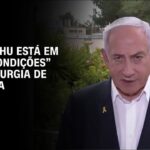 benjamin-netanyahu-deixa-hospital-apos-cirurgia-de-prostata